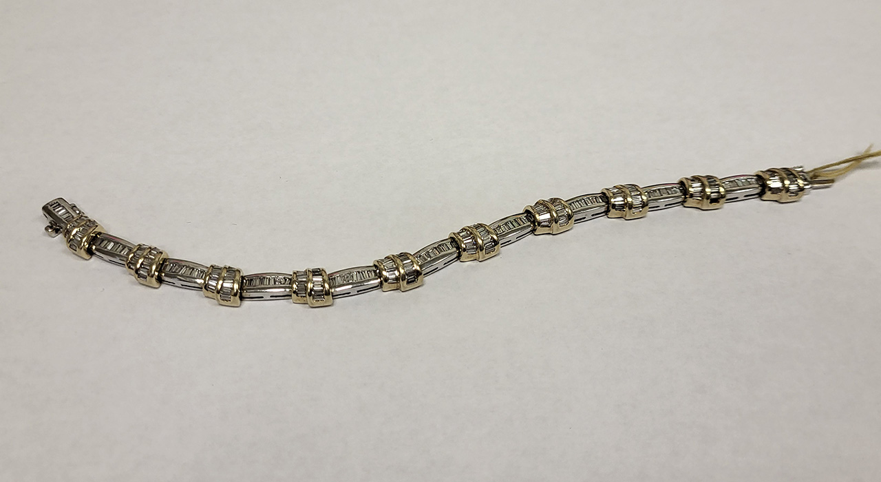 1st Image of a N/A 14K WHT YLLW GOLD DIAMOND