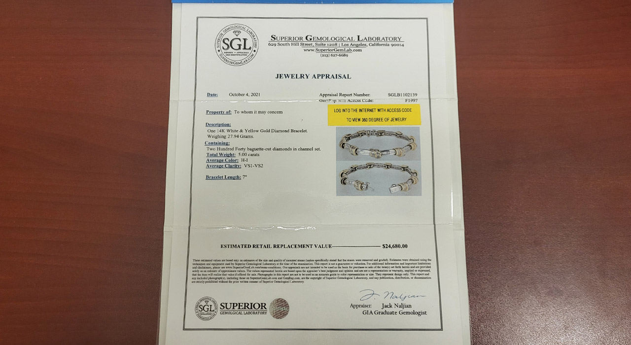 5th Image of a N/A 14K WHT YLLW GOLD DIAMOND
