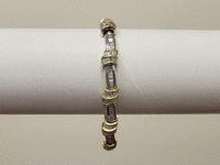 Image 3 of 6 of a N/A 14K WHT YLLW GOLD DIAMOND