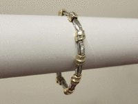 Image 5 of 6 of a N/A 14K WHT YLLW GOLD DIAMOND