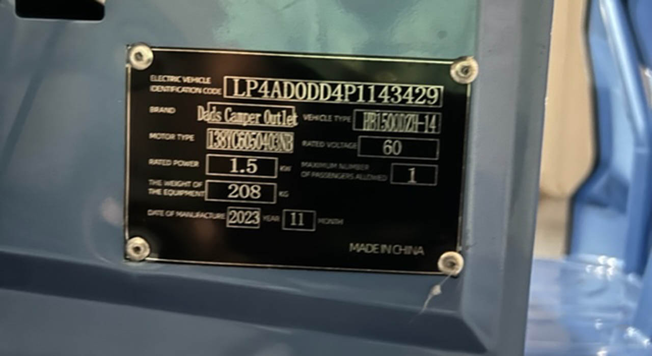 9th Image of a 2023 HAIBAO CAR HB1500 DZH-14 UTV
