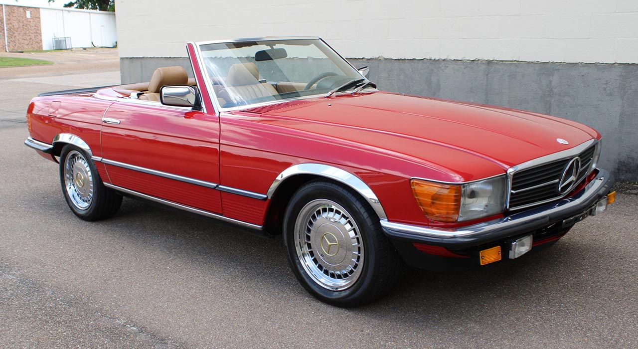 2nd Image of a 1985 MERCEDES SL500
