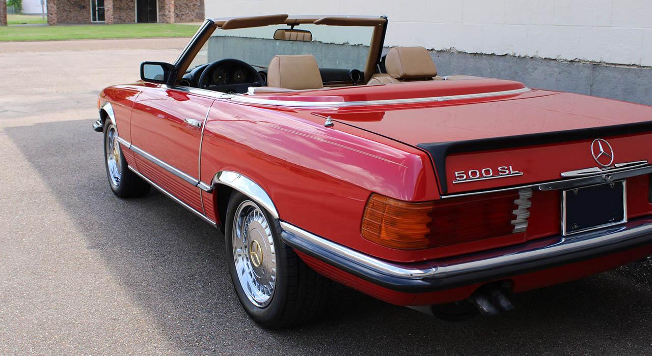 3rd Image of a 1985 MERCEDES SL500