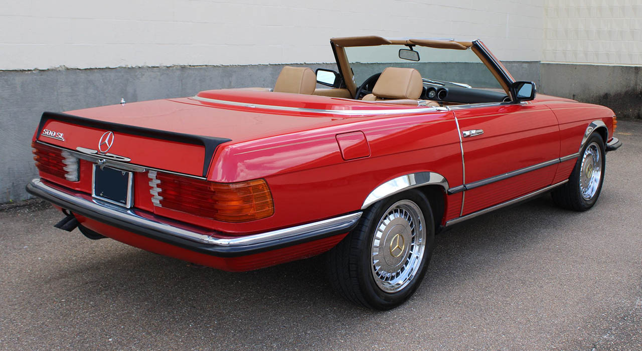 4th Image of a 1985 MERCEDES SL500