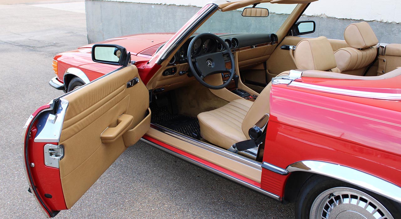 7th Image of a 1985 MERCEDES SL500