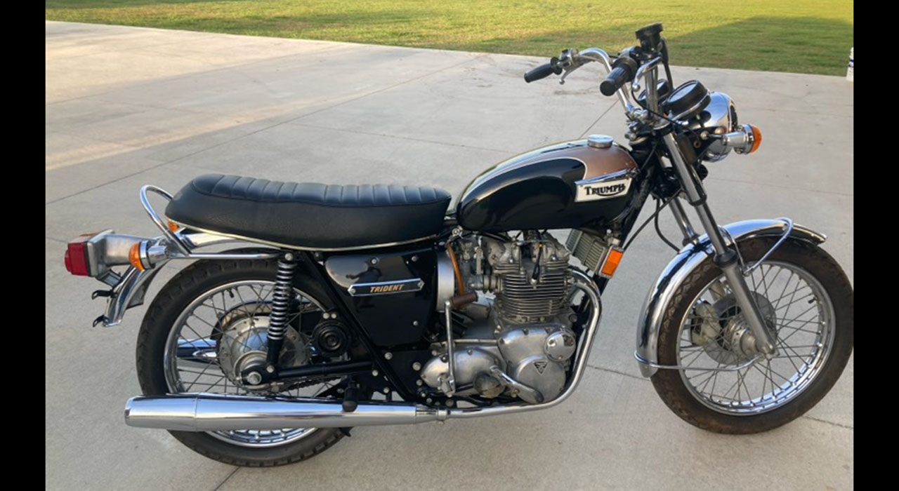 4th Image of a 1974 TRIUMPH T150 TRIDENT