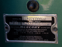 Image 15 of 16 of a 1953 MERCURY MONTEREY