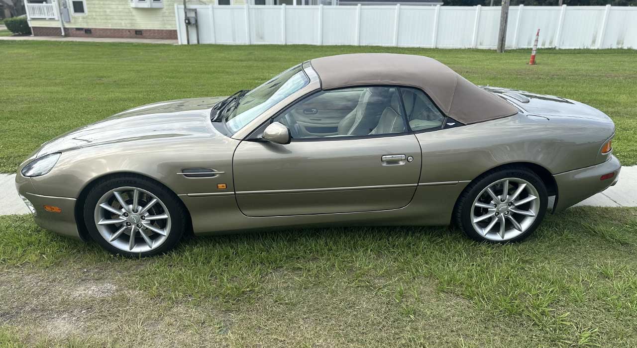 4th Image of a 2002 ASTON MARTIN DB7 VANTAGE VOLANTE