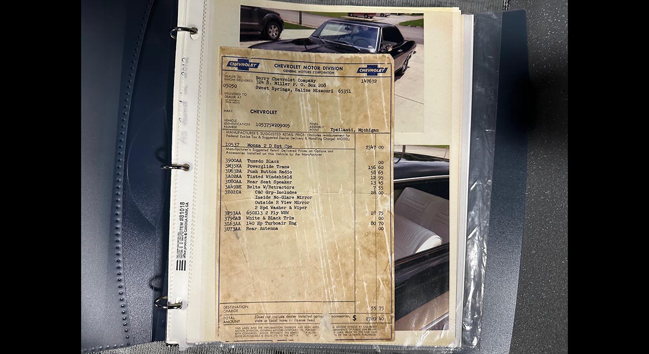 10th Image of a 1965 CHEVROLET CORVAIR MONZA