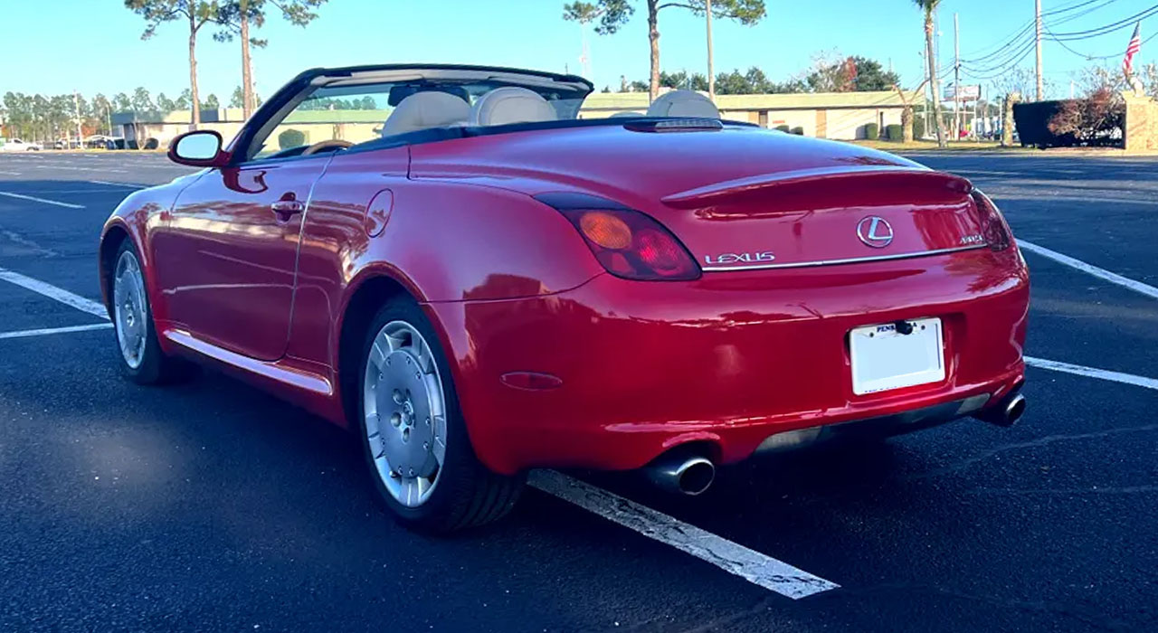 4th Image of a 2002 LEXUS SC 430