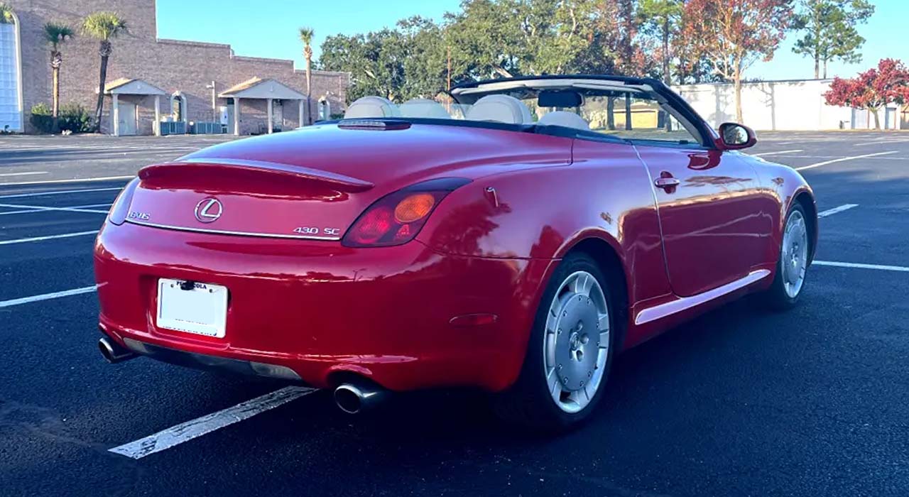 5th Image of a 2002 LEXUS SC 430