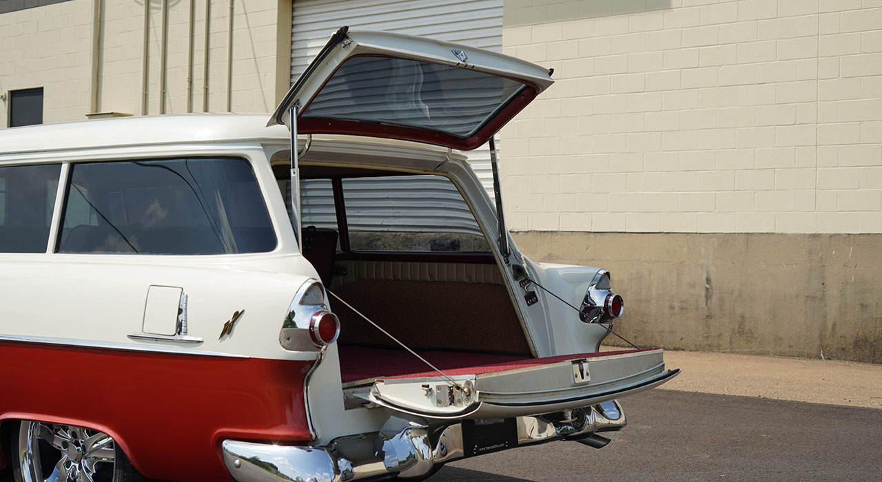 5th Image of a 1955 PONTIAC CHIEFTAIN STATION WAGON