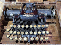 Image 2 of 3 of a 1928 TYPEWRITER REM-BLICK SER# KS80112