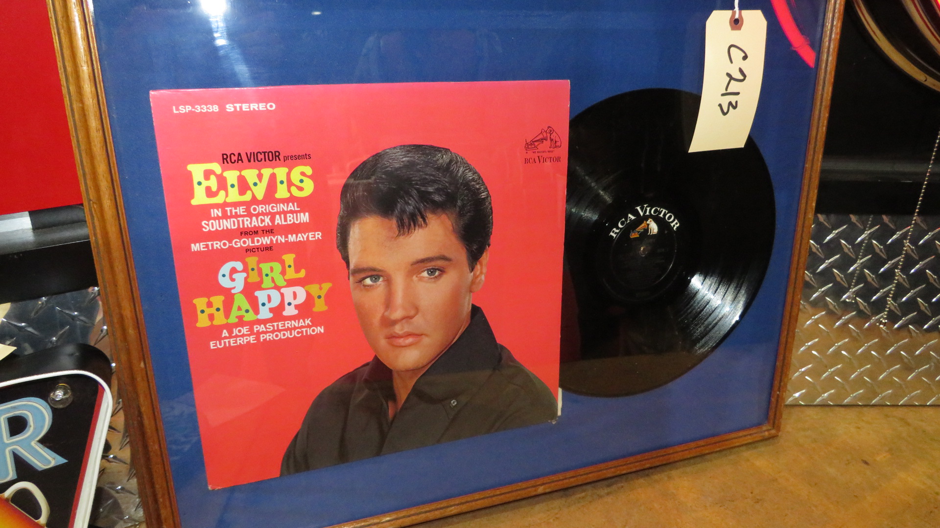 0th Image of a N/A ELVIS PICTURE AND ALBUM