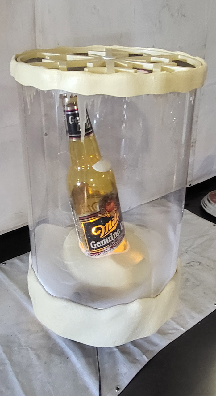 2nd Image of a N/A MILLER GENUINE DRAFT SNOW GLOBE