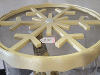 Image 4 of 4 of a N/A MILLER GENUINE DRAFT SNOW GLOBE