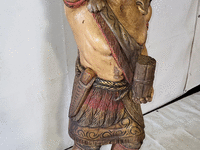 Image 3 of 4 of a N/A CIGAR STORE INDIAN CARVED WOOD