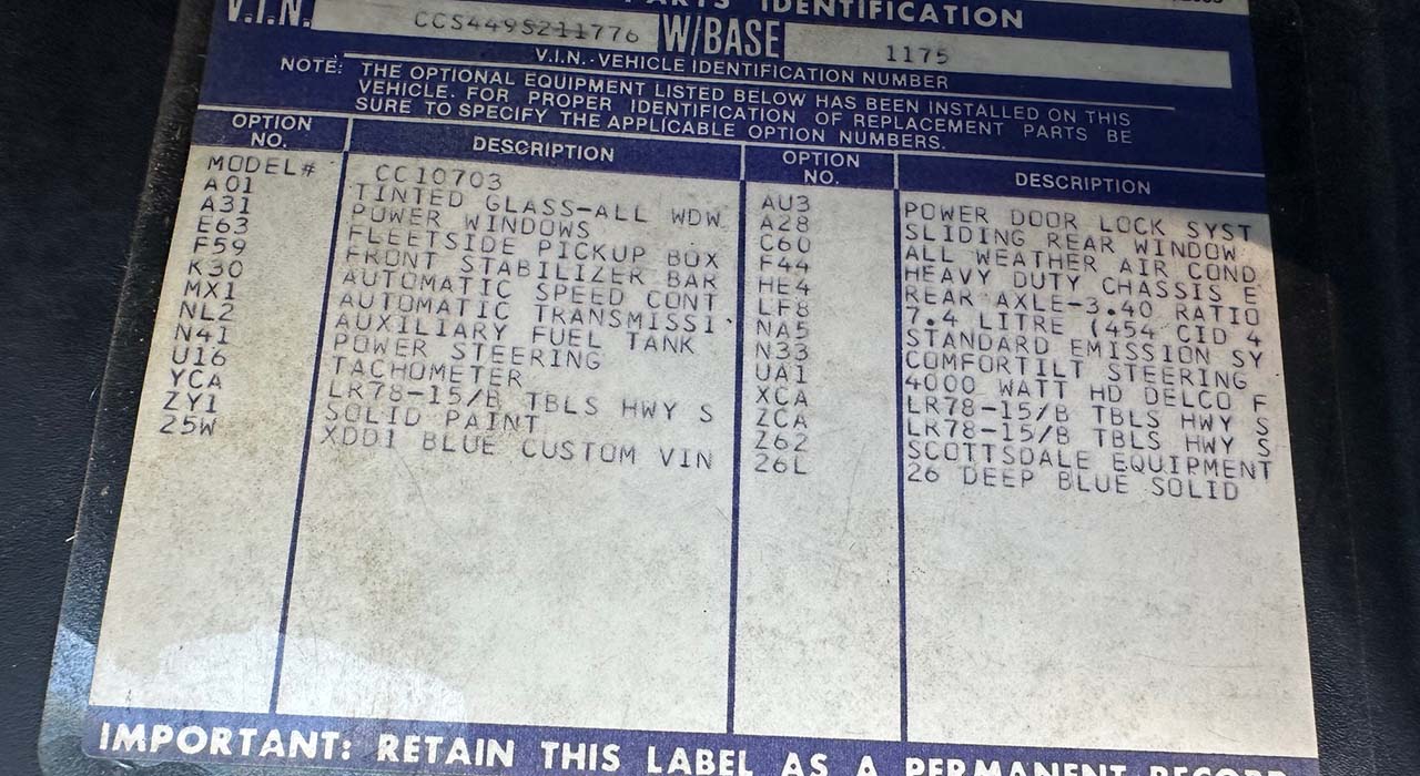 10th Image of a 1979 CHEVROLET SCOTTSDALE