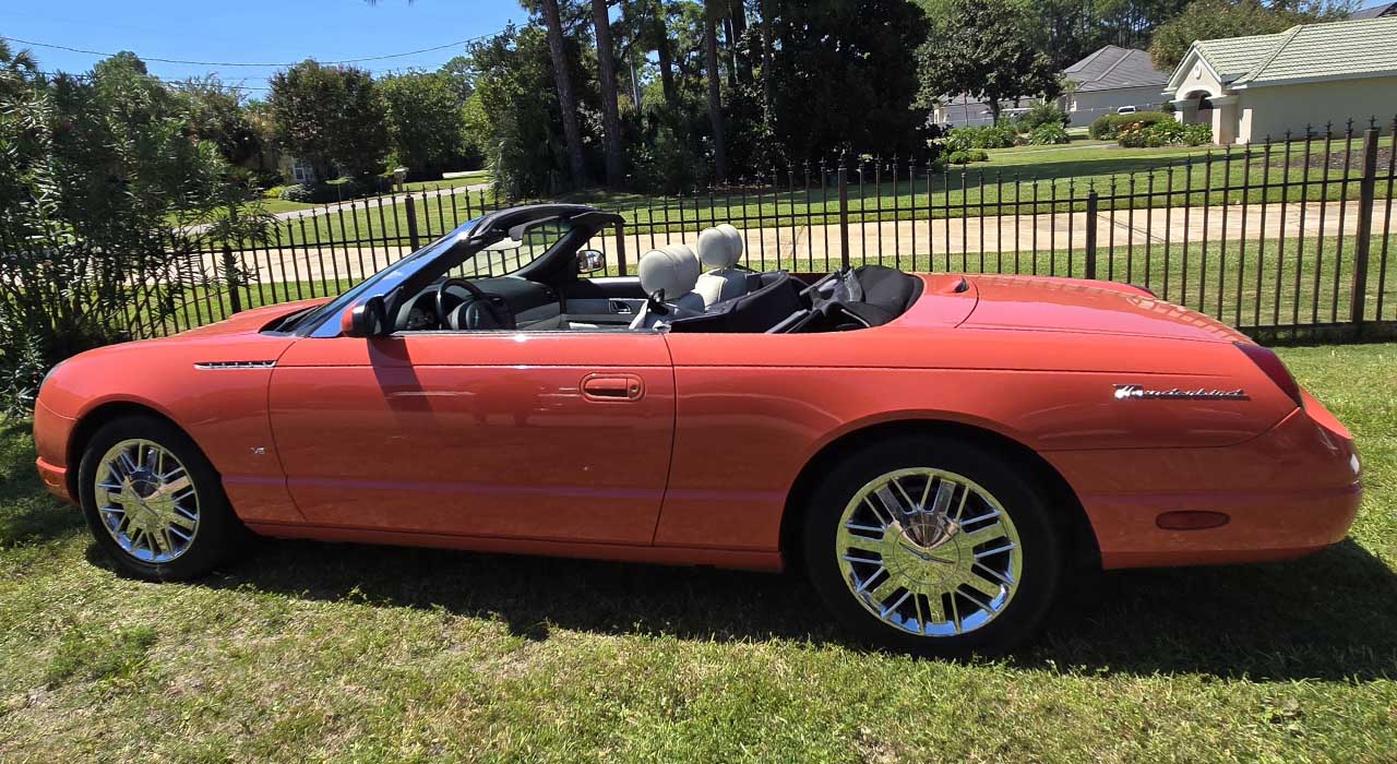 2nd Image of a 2003 FORD THUNDERBIRD
