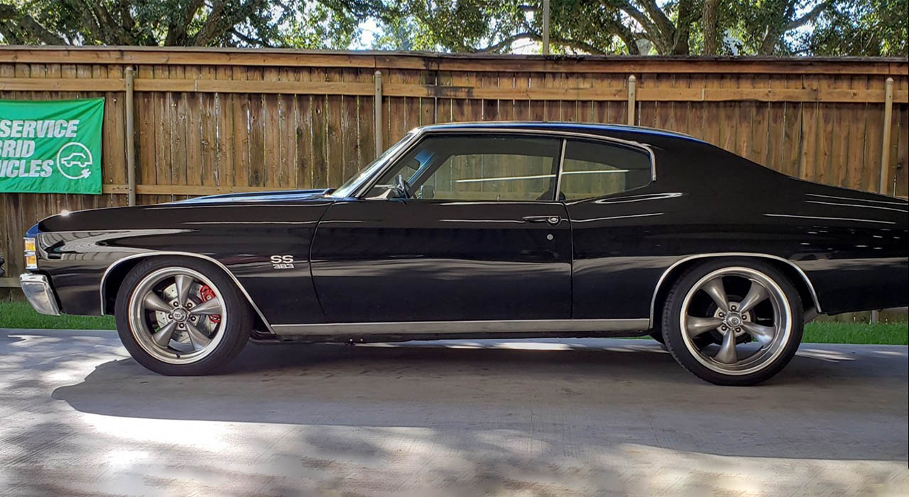 4th Image of a 1971 CHEVROLET CHEVELLE SS