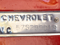 Image 14 of 15 of a 1957 CHEVROLET BEL AIR