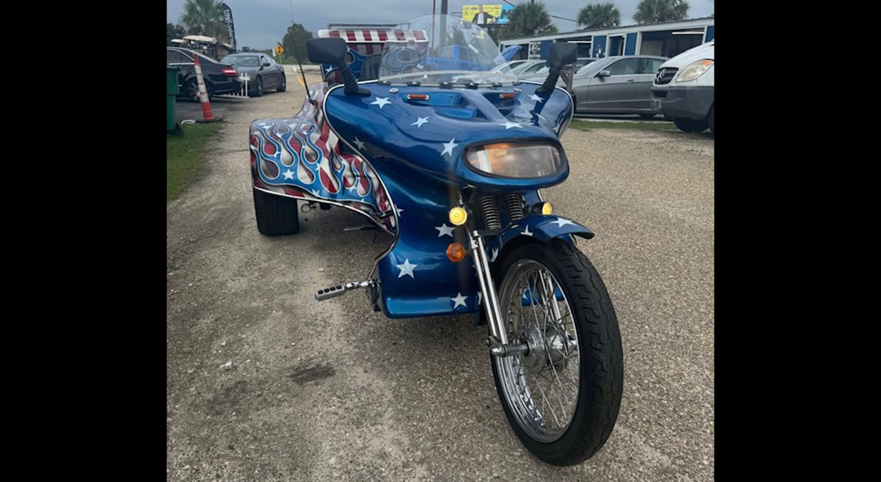 2nd Image of a 2000 VCY CHOPPER M/C BLUE