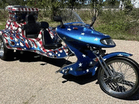 Image 2 of 8 of a 2000 VCY CHOPPER M/C BLUE