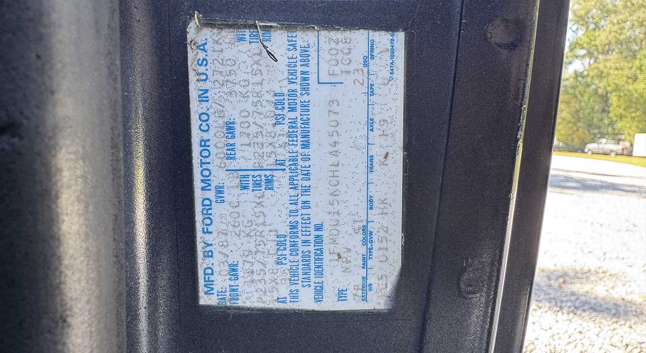 4th Image of a 1987 FORD BRONCO