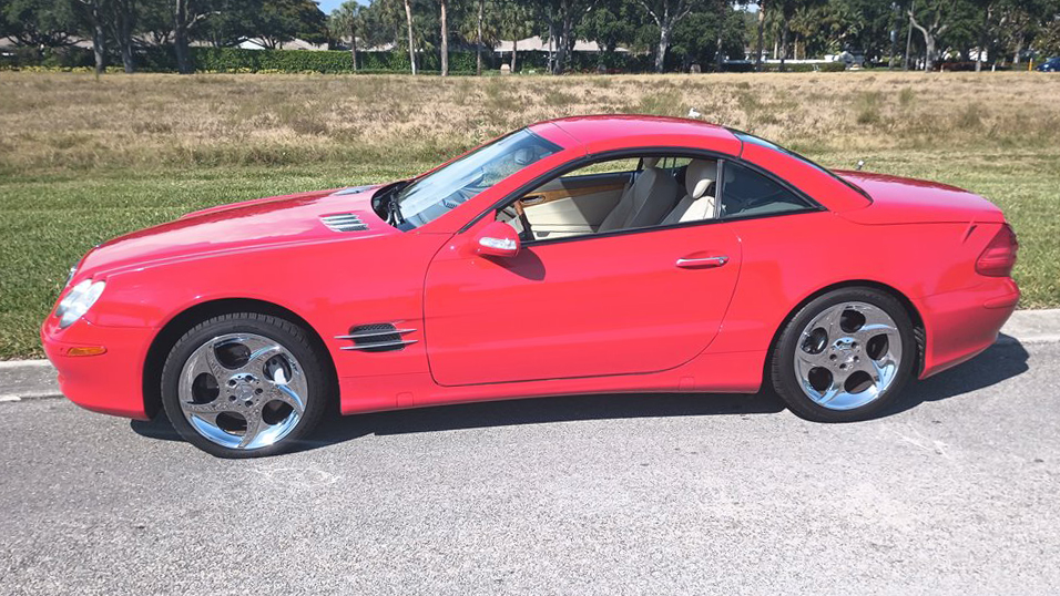 3rd Image of a 2003 MERCEDES SL-CLASS SL500