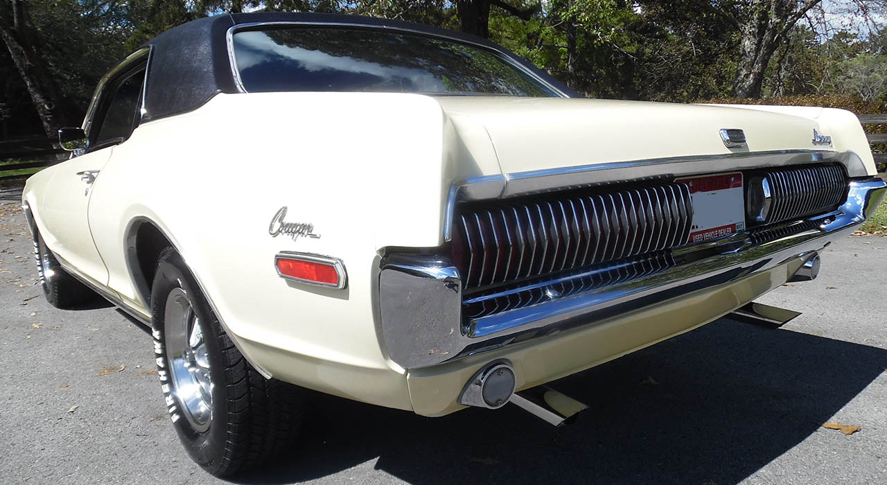 4th Image of a 1968 MERCURY COUGAR