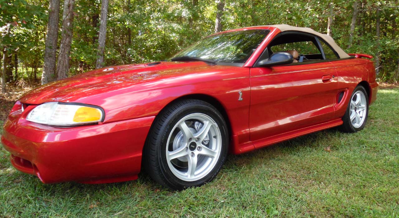 3rd Image of a 1998 FORD MUSTANG COBRA