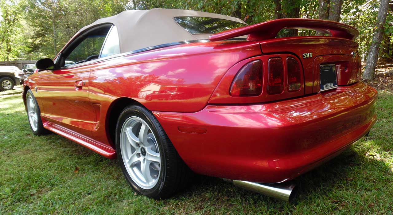 4th Image of a 1998 FORD MUSTANG COBRA
