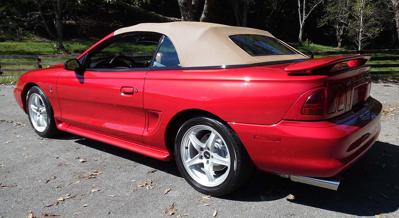 5th Image of a 1998 FORD MUSTANG COBRA