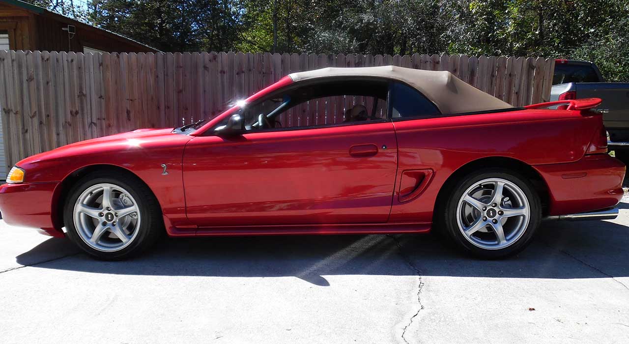7th Image of a 1998 FORD MUSTANG COBRA
