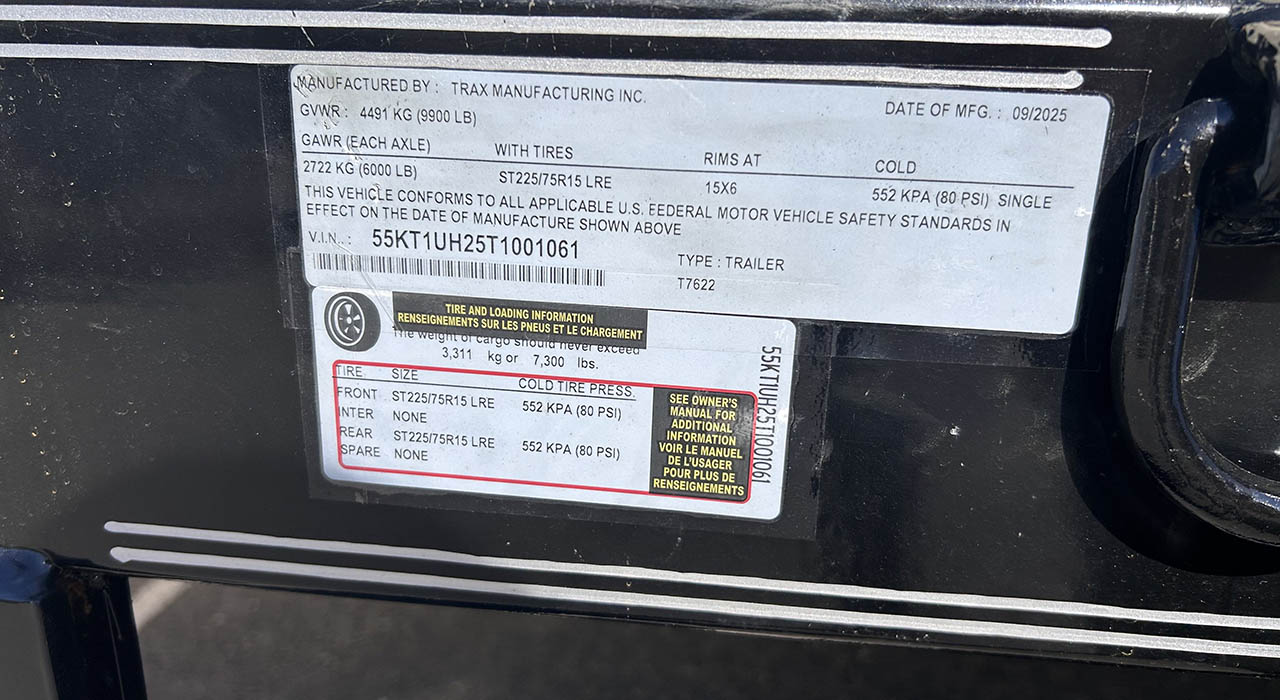 5th Image of a 2026 TRAXX MANUF 22'