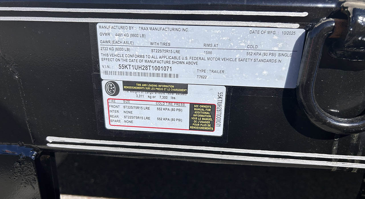 8th Image of a 2026 TRAXX 22'