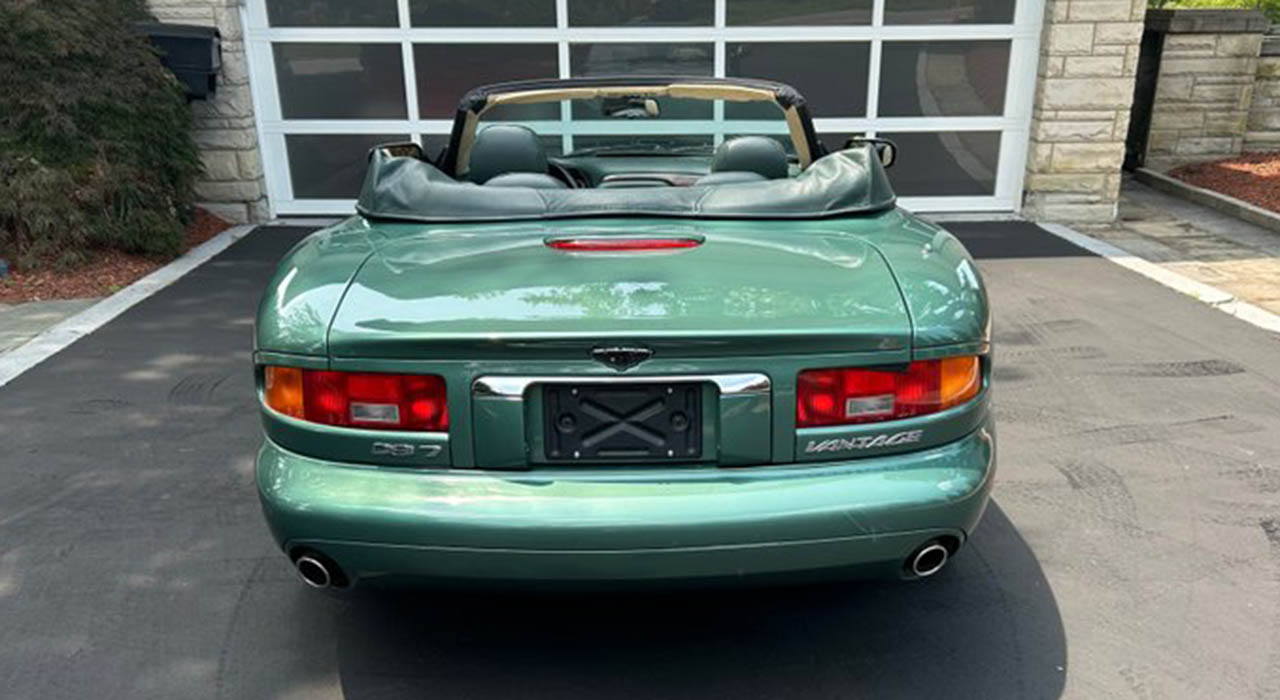 4th Image of a 2001 ASTON MARTIN DB7 VANTAGE VOLANTE