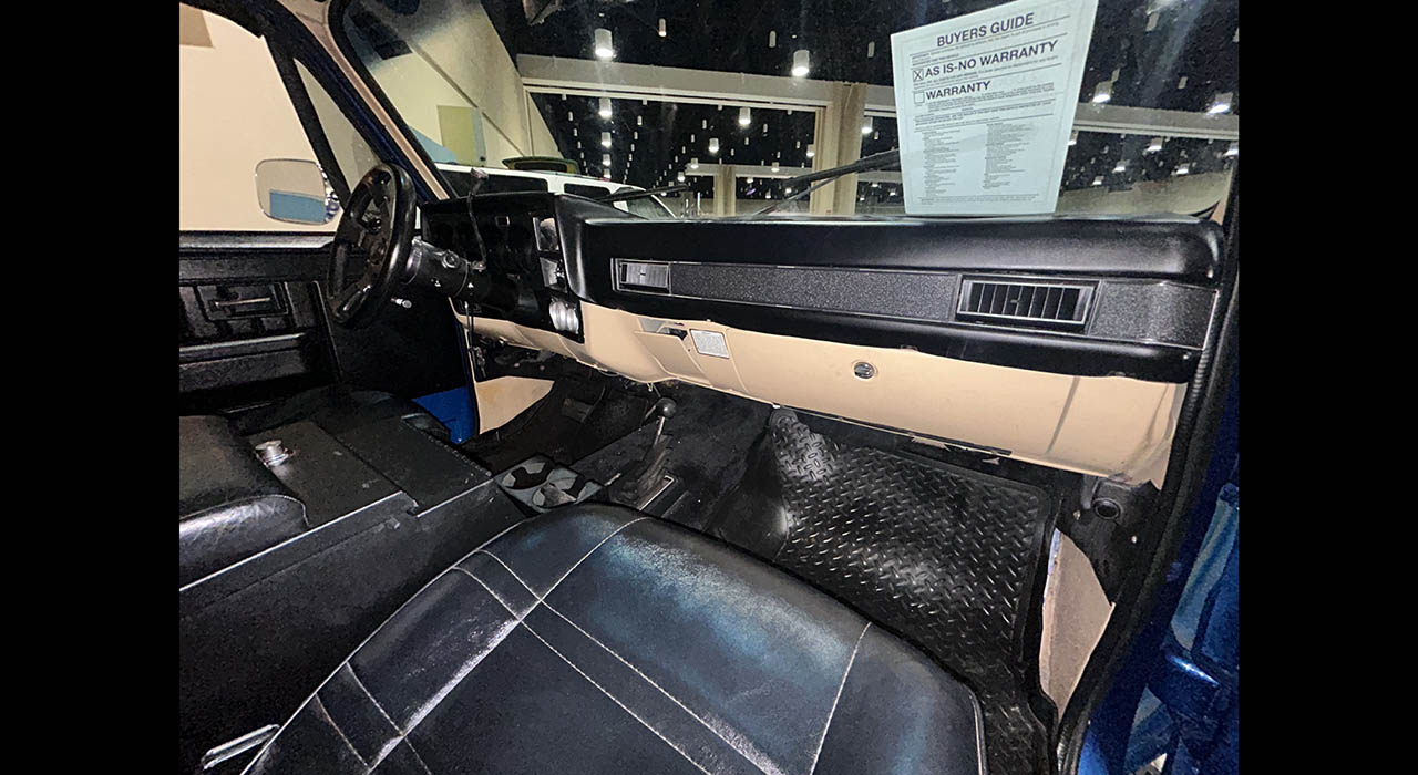 6th Image of a 1986 CHEVROLET D10 MILITARY BLAZER 1/2 TON