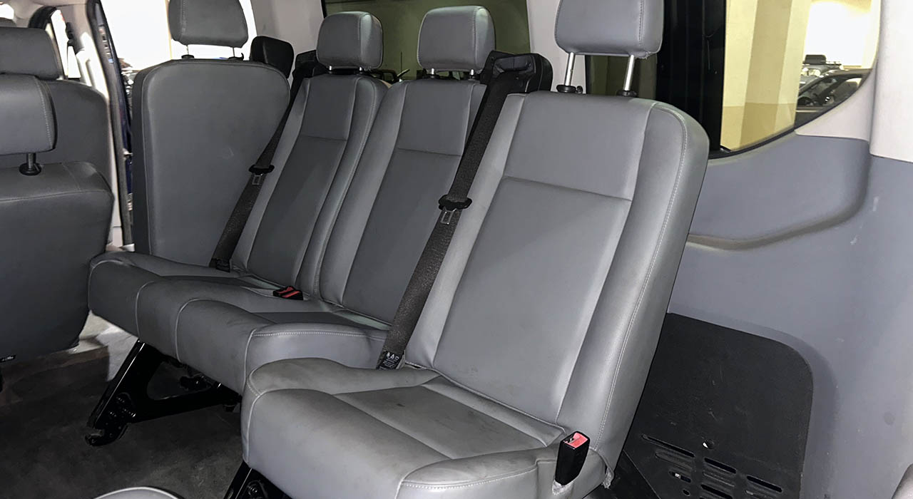 7th Image of a 2016 FORD TRANSIT WAGON T-350 LOW ROOF SLIDE XL