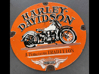 Image 2 of 3 of a N/A HARLEY DAVIDSON PORCELAIN