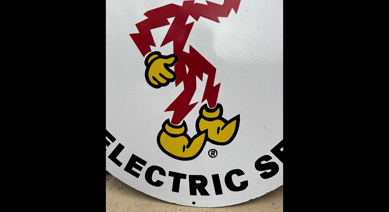 3rd Image of a N/A REDDY KILOWATT PORCELAIN