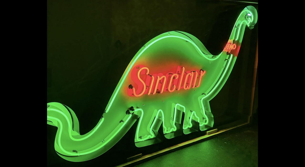 2nd Image of a N/A SINCLAIR DINO NEON