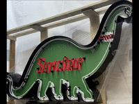 Image 2 of 6 of a N/A SINCLAIR DINO NEON