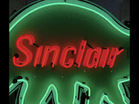 Image 5 of 6 of a N/A SINCLAIR DINO NEON
