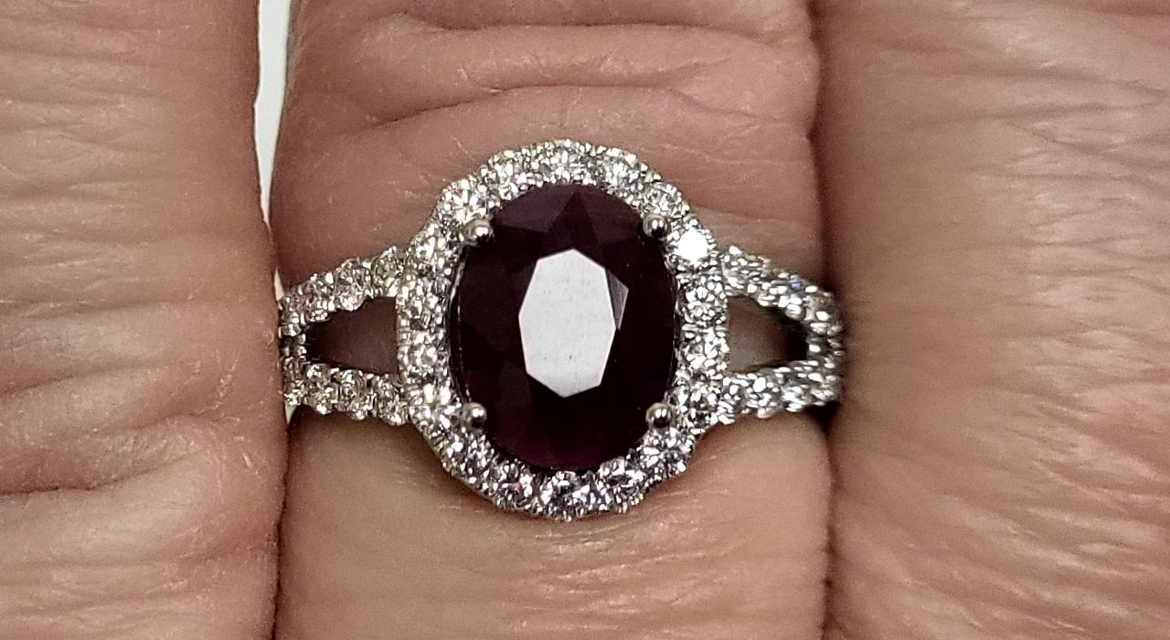4th Image of a N/A BURMESE RUBY DIAMOND